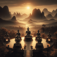 5 Buddha Families and 5 Wisdoms
