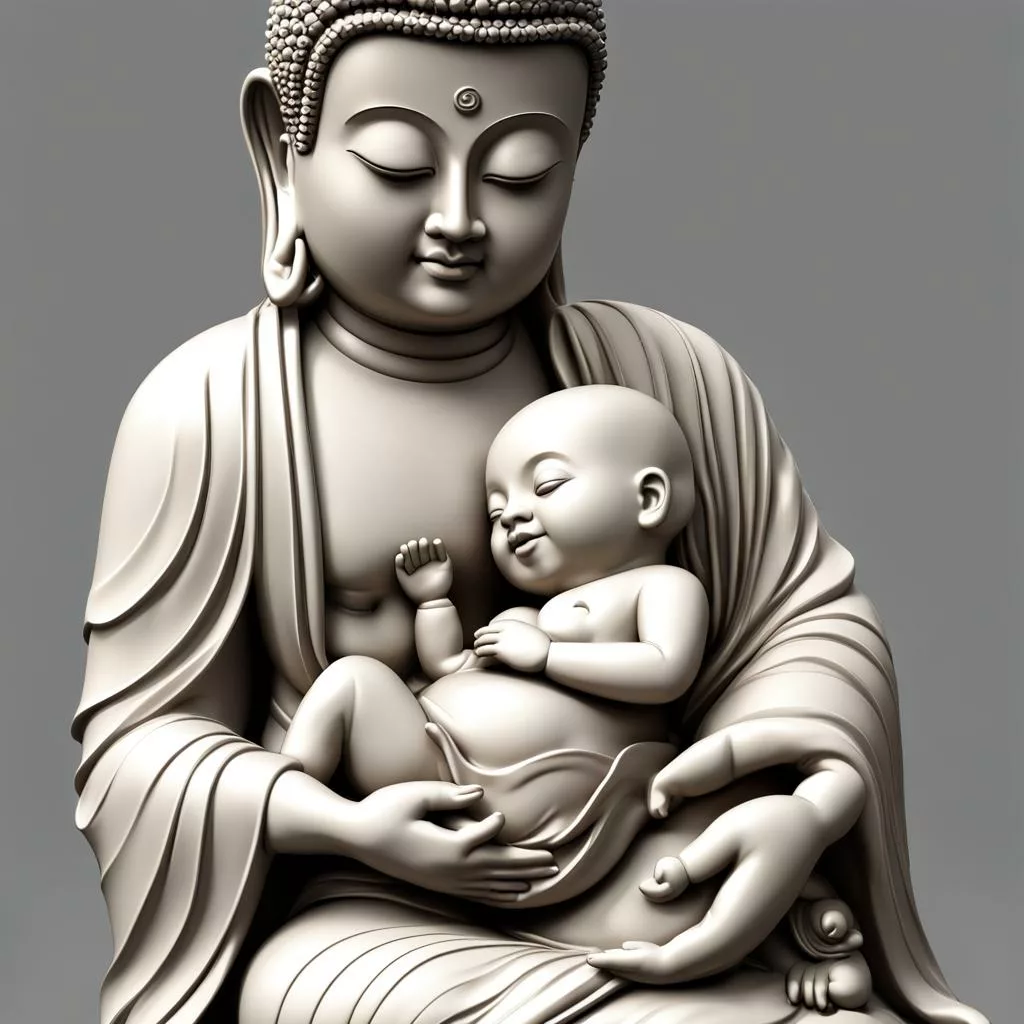 Buddha and Baby jpg